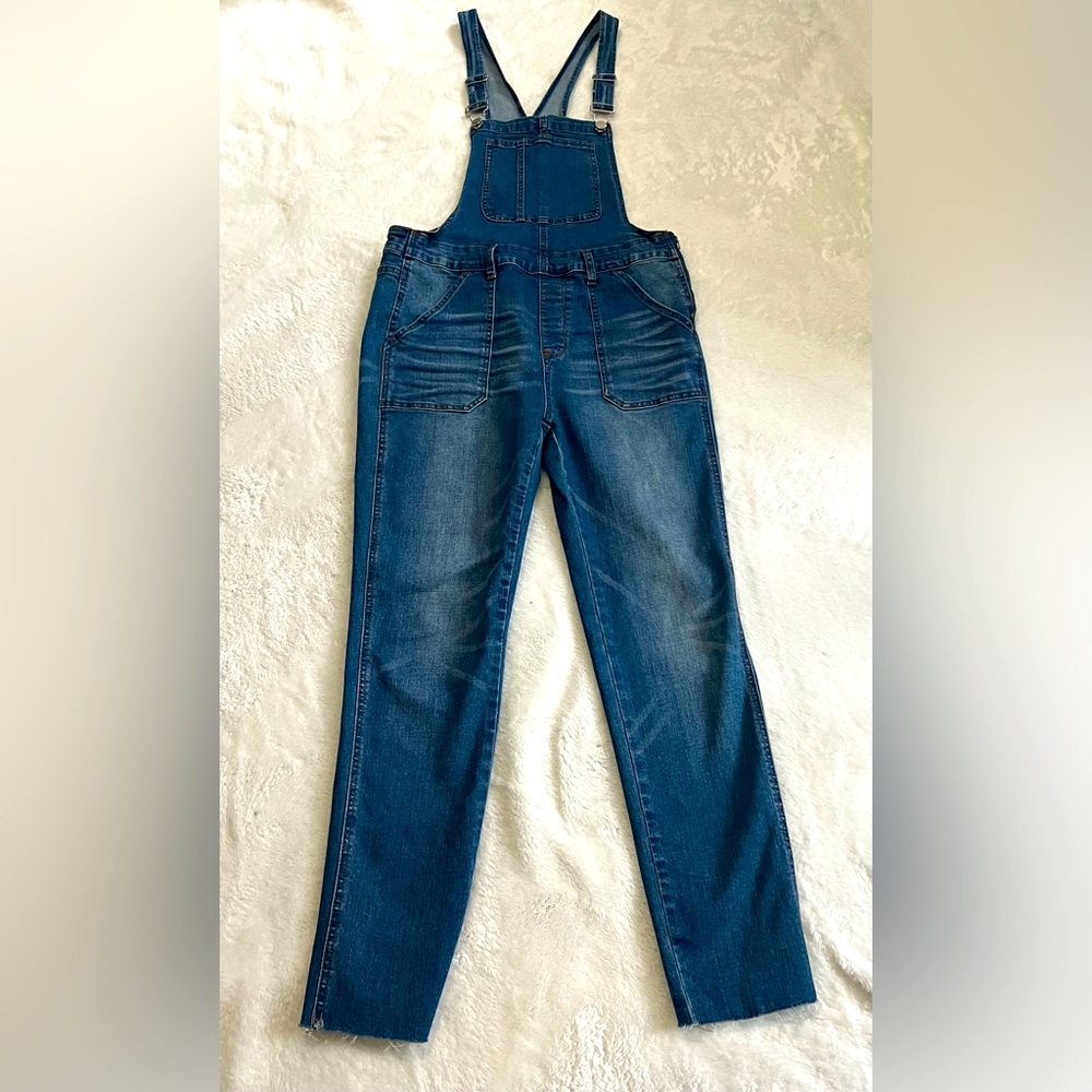 ⚡️Romper Jill EUC Imported Premium Denim Strechy Slim Fit Overalls